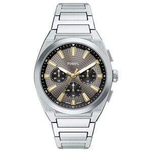 Fossil Men's Everett Grey Dial Watch - FS6128
